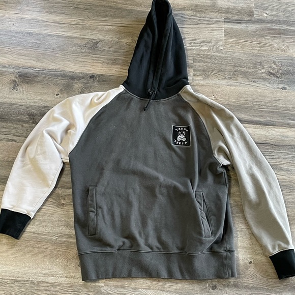 COLOR BLOCK 2.0 TEDDY FRESH HOODIE sz. L - Picture 2 of 5